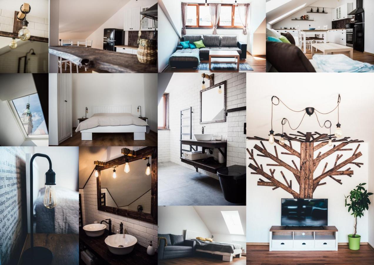 Apartmány na náměstí Šumperk Esterno foto
