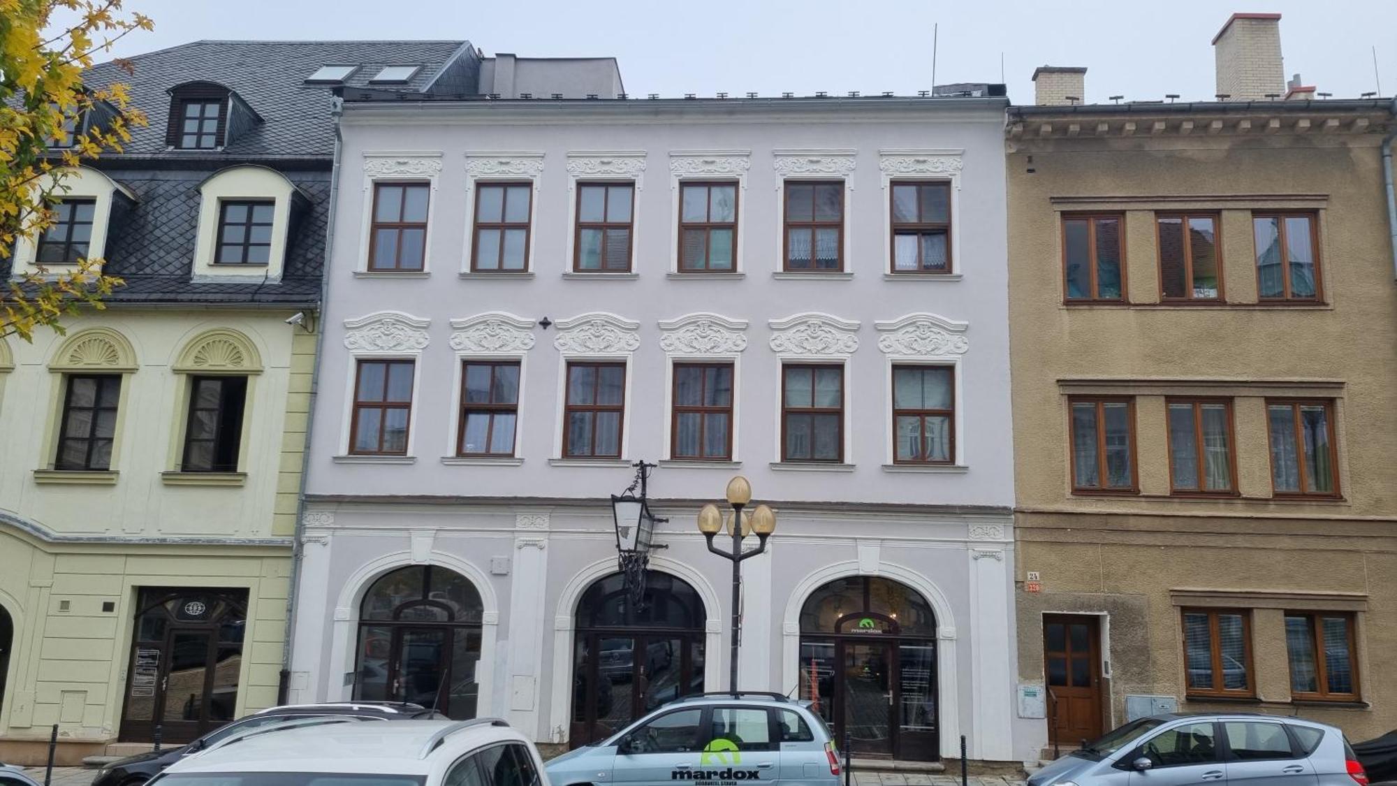 Apartmány na náměstí Šumperk Esterno foto